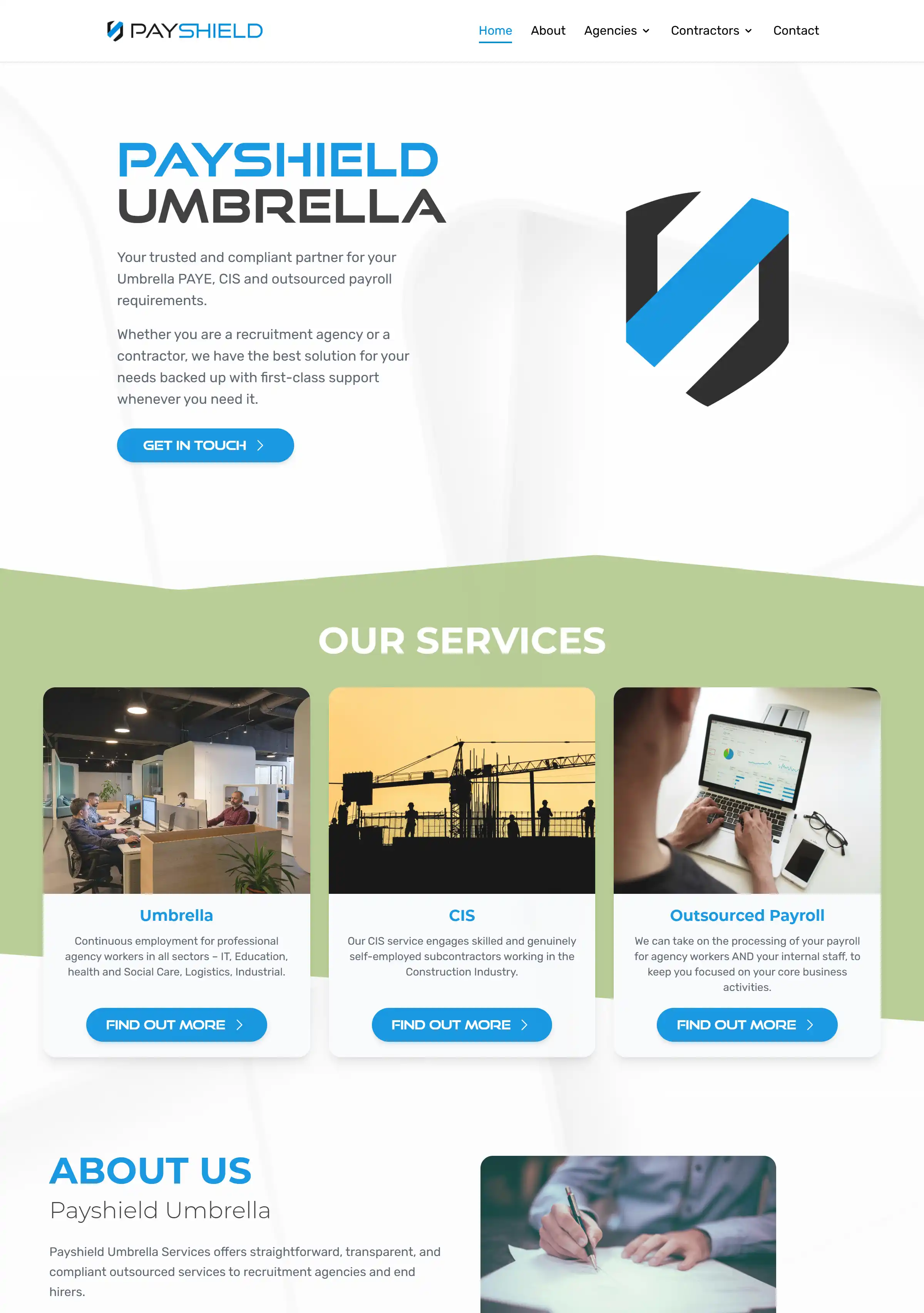 Our Clients Website Design Payshield